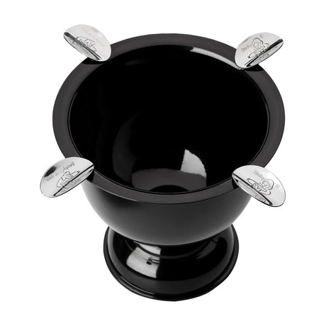Stinky Jet Black Tall 4 Stirrup Ashtray