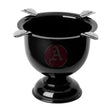 Stinky Jet Black Tall 4 Stirrup Ashtray
