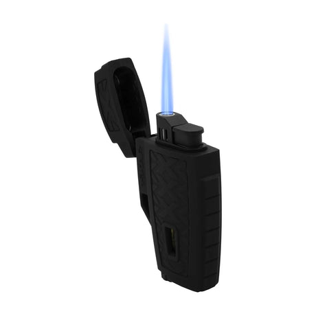 Stratosphere Ii Single Jet Flame Windproof Lighter, Black