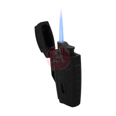 Stratosphere Ii Single Jet Flame Windproof Lighter, Black