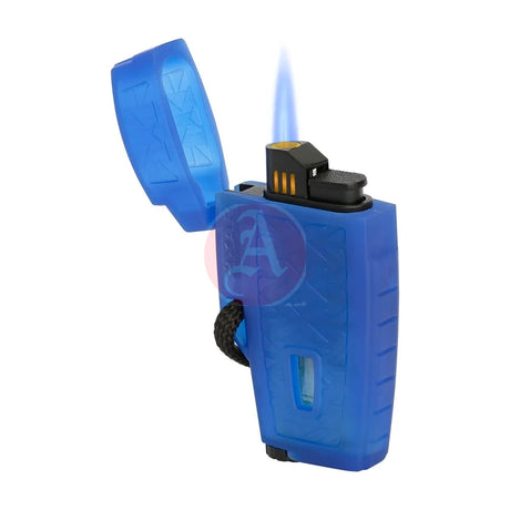 Stratosphere Ii Single Jet Flame Windproof Lighter, Blue