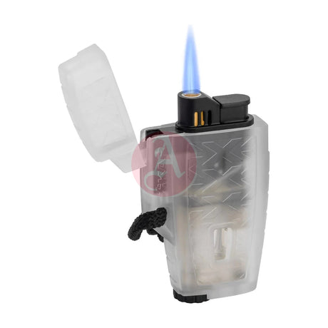 Stratosphere Ii Single Jet Flame Windproof Lighter, Clear