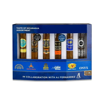Taste of Nicaragua Assortment by AJ Fernandez Closed Box