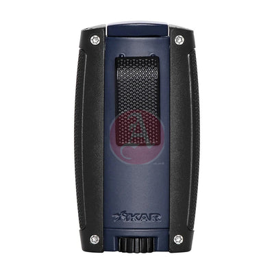 Turismo Double Torch Lighter, Matte Blue