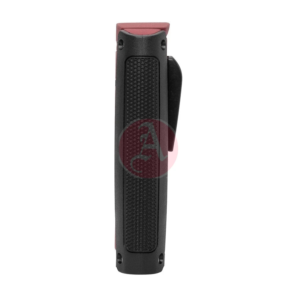 Turismo Double Torch Lighter, Matte Red