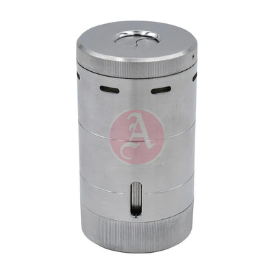 Volta Quad Tabletop Lighter, Silver