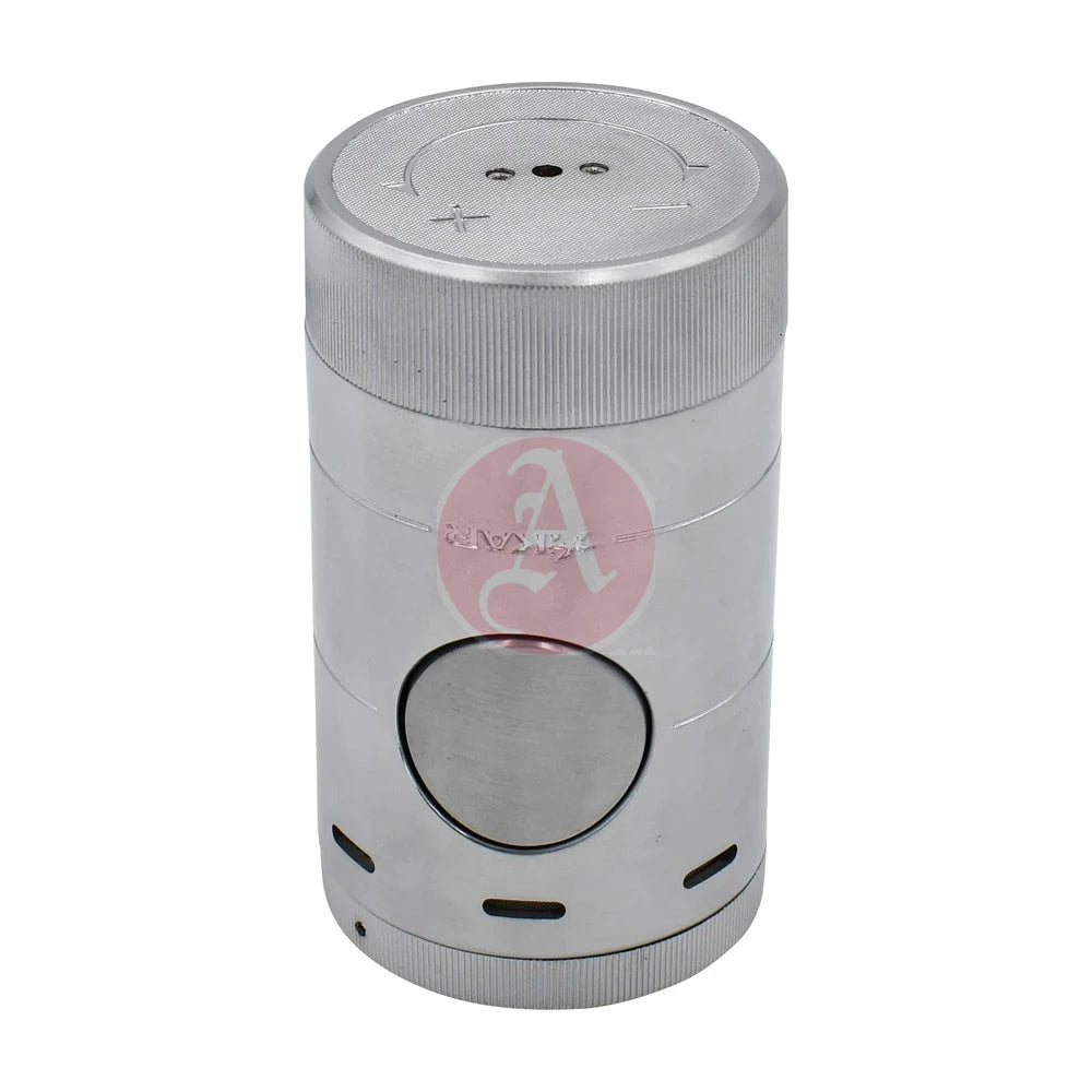 Volta Quad Tabletop Lighter, Silver