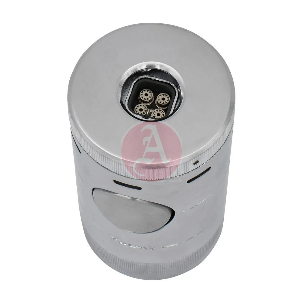 Volta Quad Tabletop Lighter, Silver