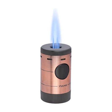Volta Quad Tabletop Lighter, Vintage Bronze