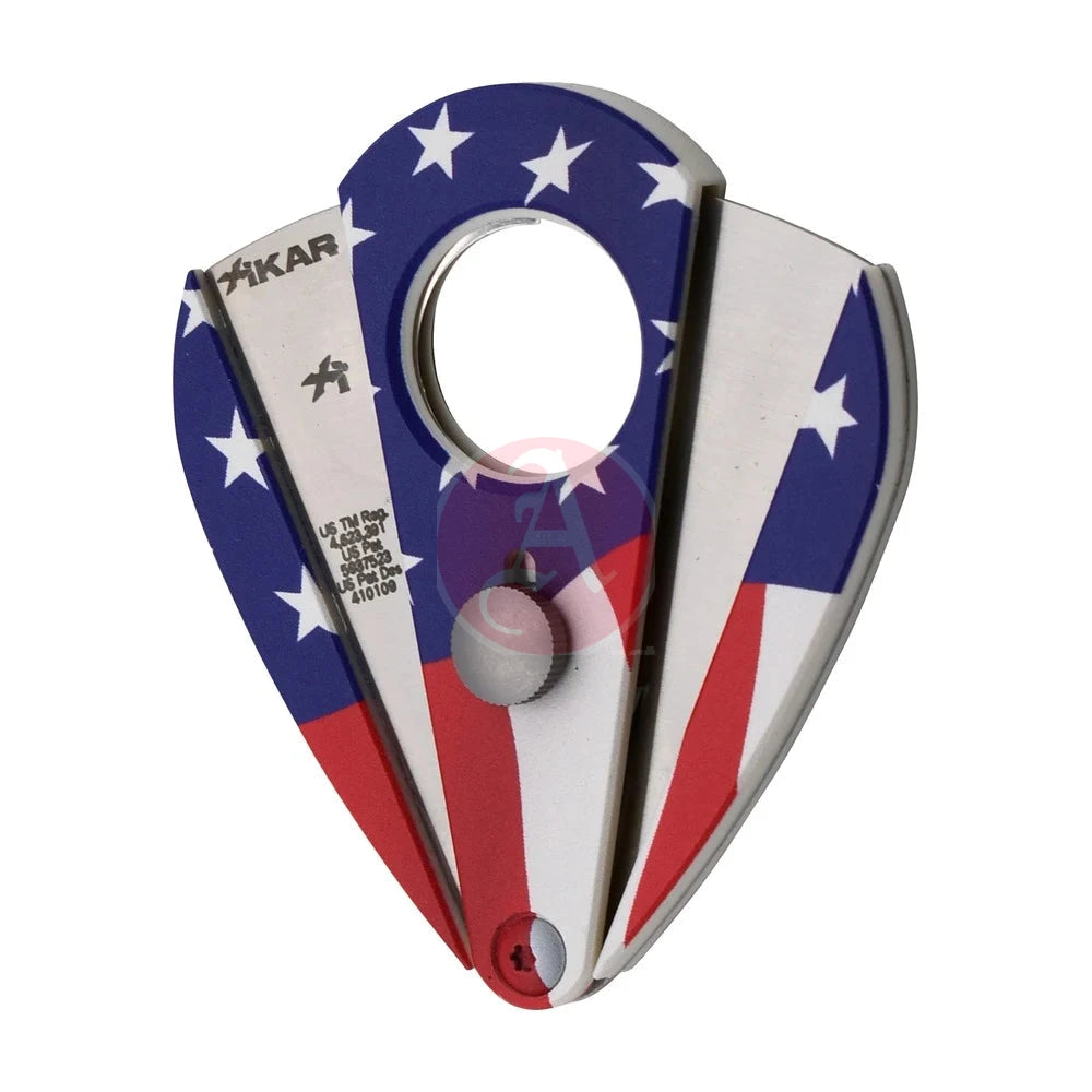 Xi-201 Teus Cutter Titanium American Flag/Barn