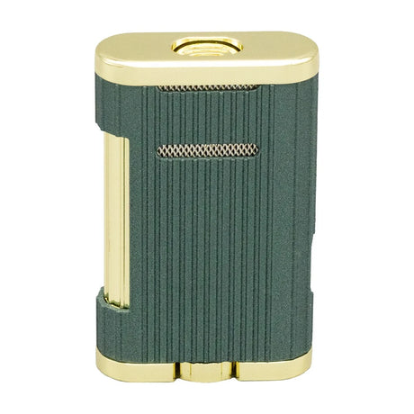 Xikar Allume 2 Double Jet Lighter - Green & Gold