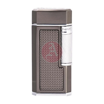 Xikar Ardore Lighter, Xi-615Gm Double Soft Flame, Gunmetal