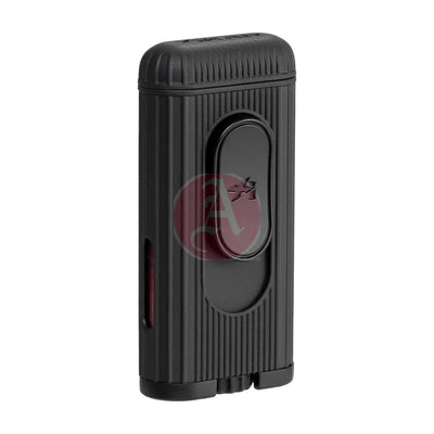 Xikar Hedron Lighter, Xkhd-1001 Hybrid Jet/Soft Flame Black