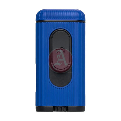 Xikar Hedron Lighter, Xkhd-1002 Hybrid Jet/Soft Flame Blue & Black