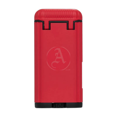 Xikar Hedron Lighter, Xkhd-1003 Hybrid Jet/Soft Flame Red & Black