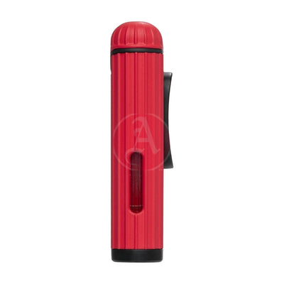 Xikar Hedron Lighter, Xkhd-1003 Hybrid Jet/Soft Flame Red & Black