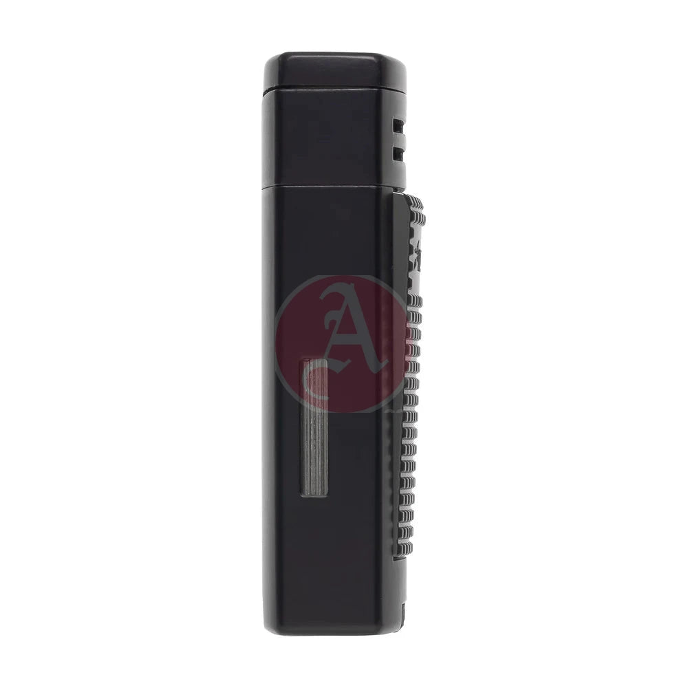 Xikar Ion Double Jet Flame, Wind Resistant, Black