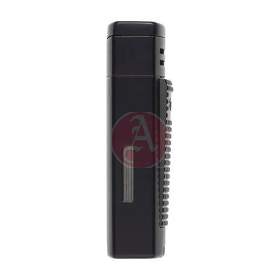 Xikar Ion Double Jet Flame, Wind Resistant, Black