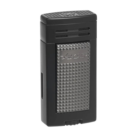 Xikar Ion Double Jet Flame, Wind Resistant, Black