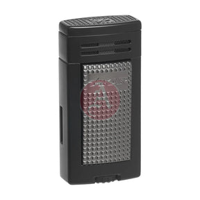 Xikar Ion Double Jet Flame, Wind Resistant, Black