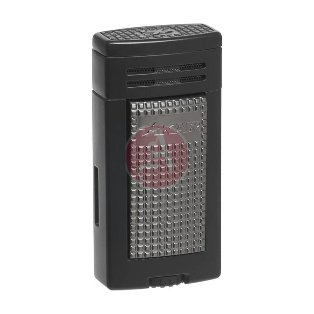 Xikar Ion Double Jet Flame, Wind Resistant, Black