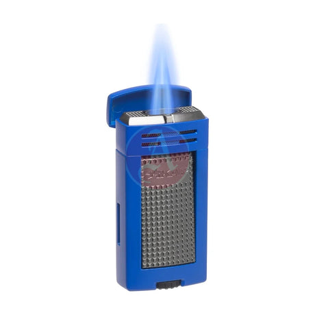 Xikar Ion Double Jet Flame, Wind Resistant, Blue