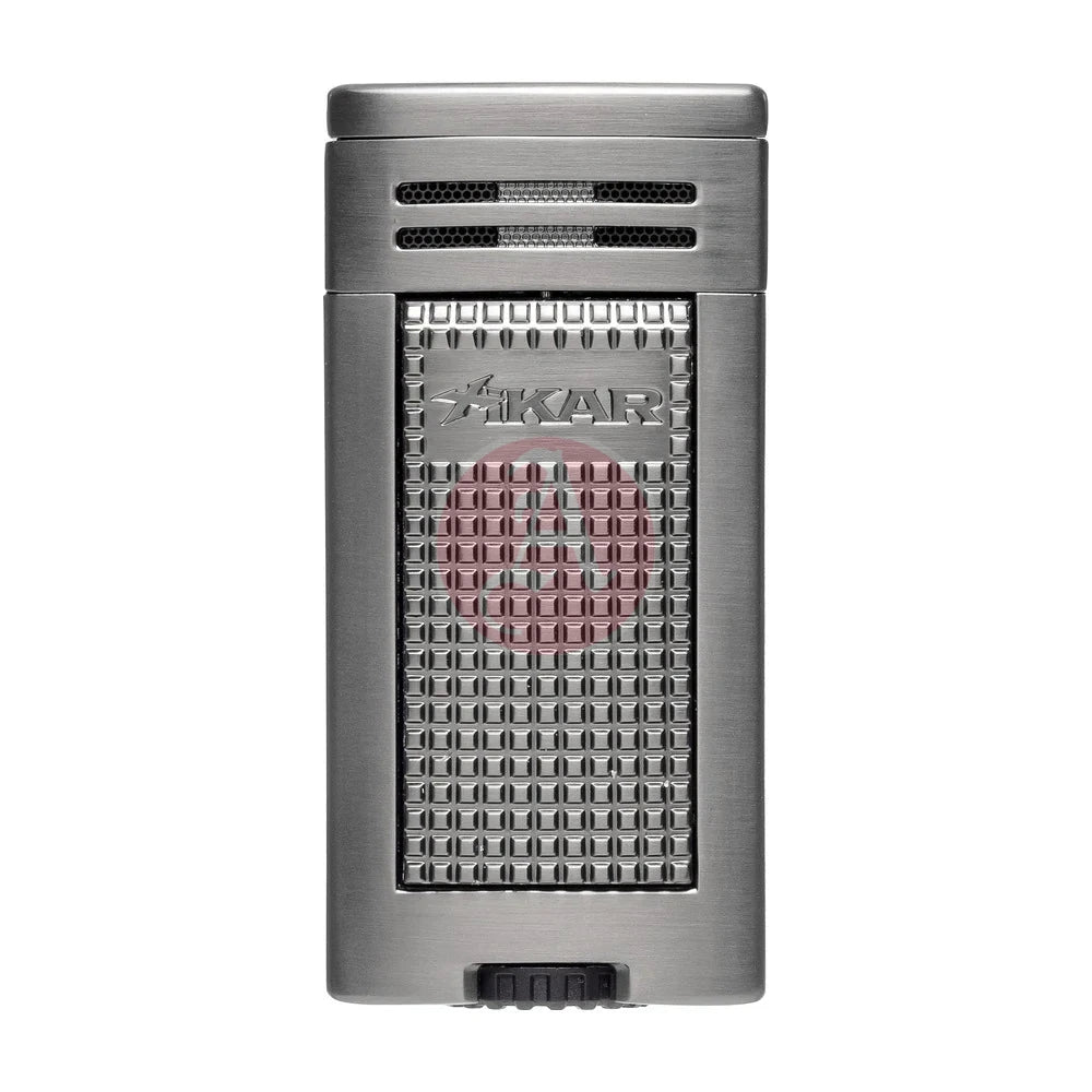 Xikar Ion Double Jet Flame, Wind Resistant, Gunmetal