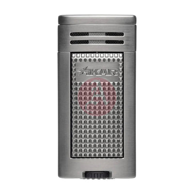 Xikar Ion Double Jet Flame, Wind Resistant, Gunmetal