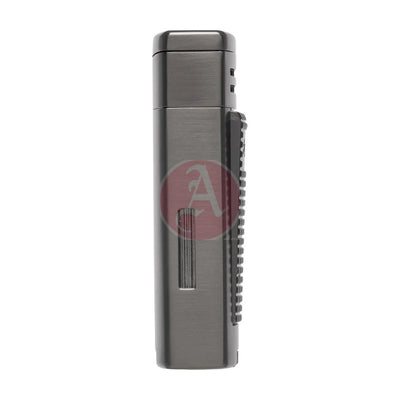 Xikar Ion Double Jet Flame, Wind Resistant, Gunmetal