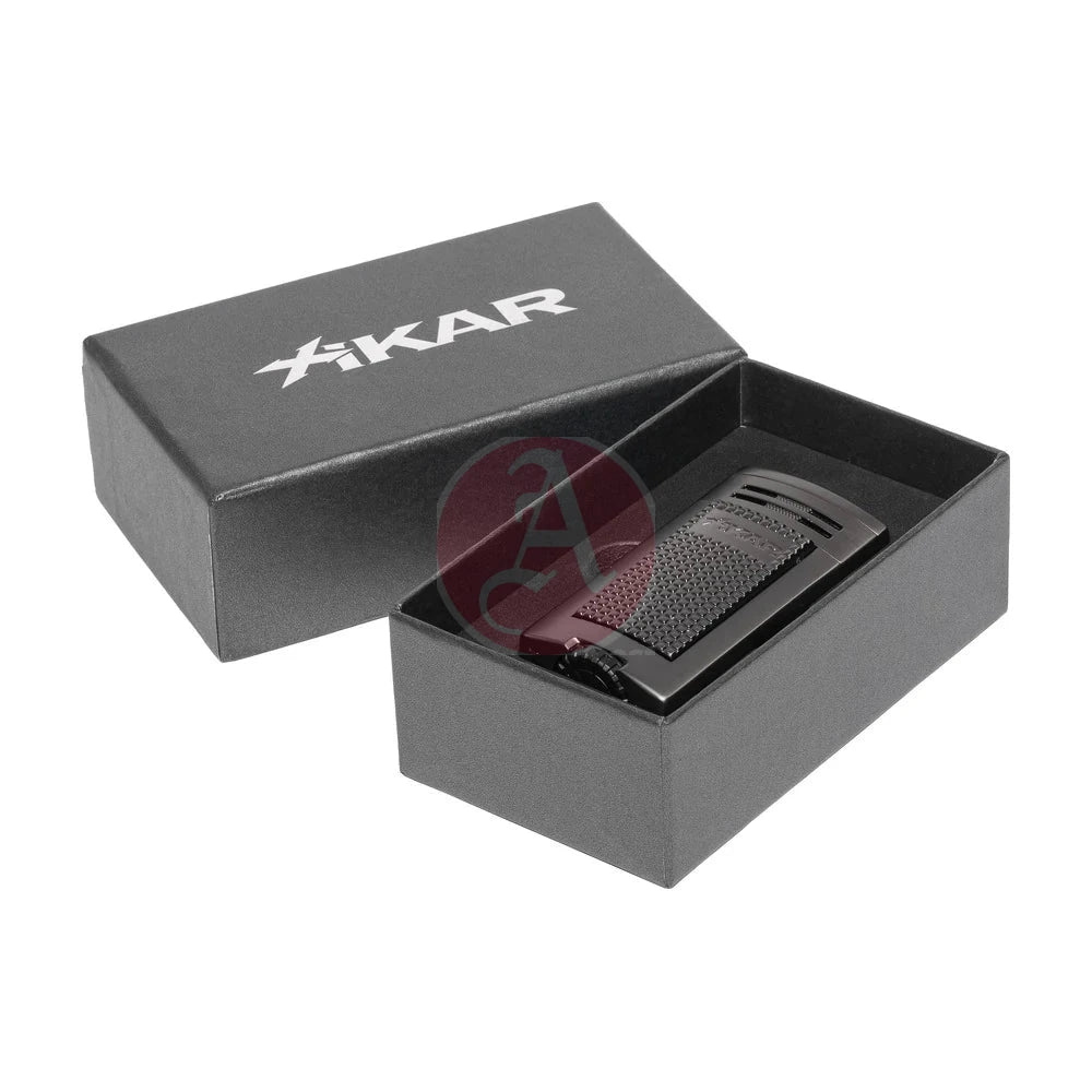 Xikar Ion Double Jet Flame, Wind Resistant, Gunmetal