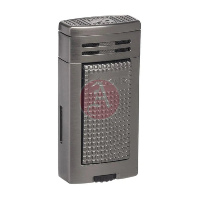 Xikar Ion Double Jet Flame, Wind Resistant, Gunmetal