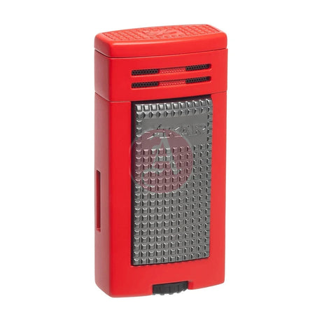 Xikar Ion Double Jet Flame, Wind Resistant, Red