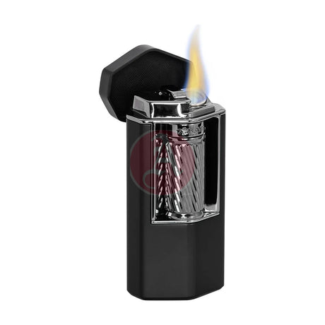 Xikar Meridian Triple Soft Flame, Black & Gunmetal