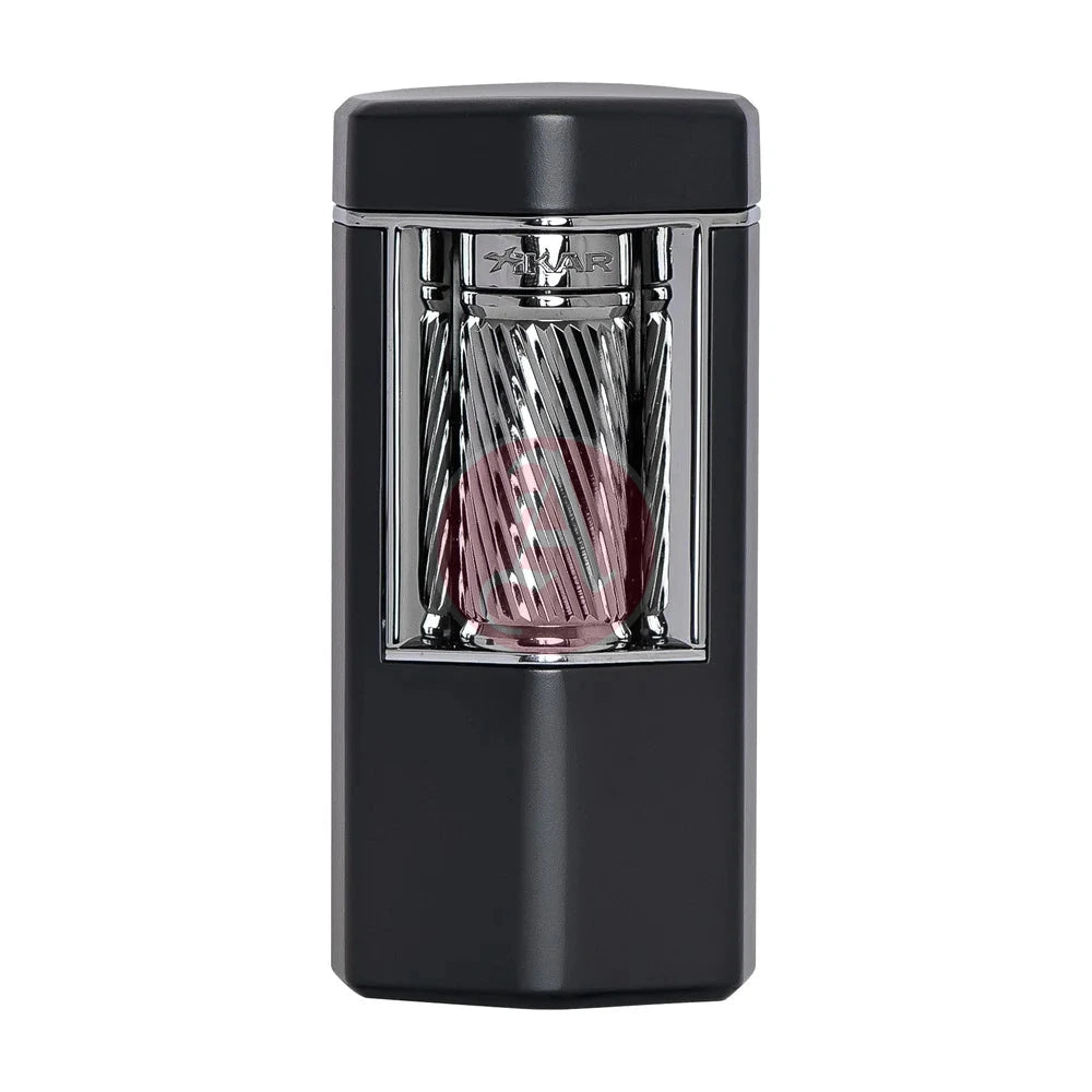 Xikar Meridian Triple Soft Flame, Black & Gunmetal
