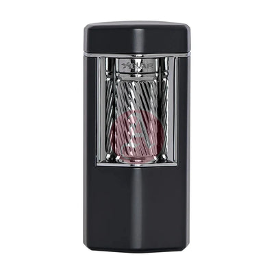 Xikar Meridian Triple Soft Flame, Black & Gunmetal