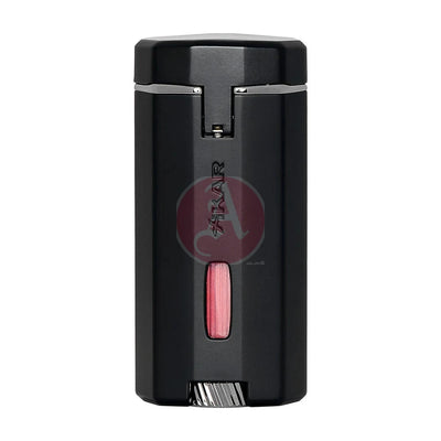 Xikar Meridian Triple Soft Flame, Black & Gunmetal