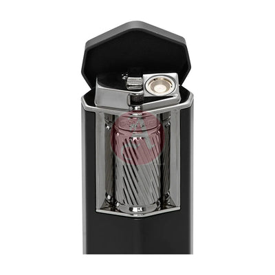 Xikar Meridian Triple Soft Flame, Black & Gunmetal
