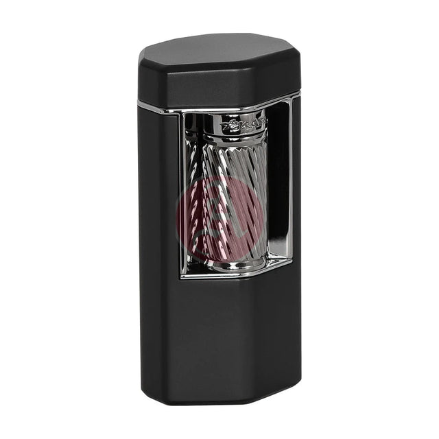 Xikar Meridian Triple Soft Flame, Black & Gunmetal