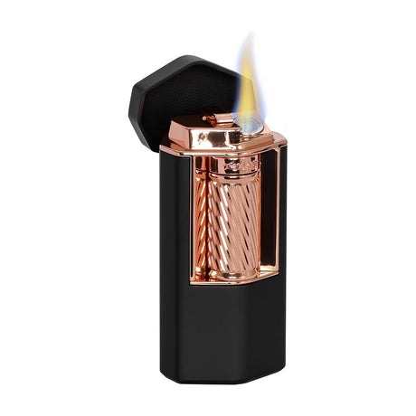 Xikar Meridian Triple Soft Flame, Black & Rose