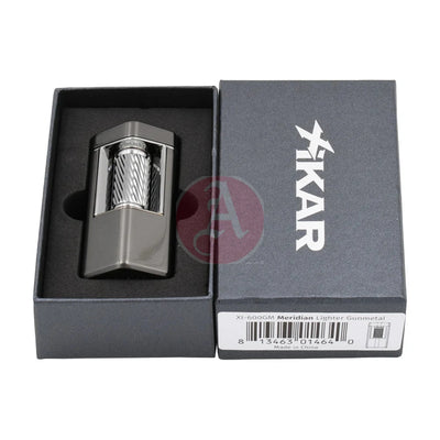 Xikar Meridian Triple Soft Flame, Gunmetal