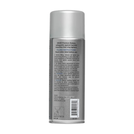 XIKAR Premium Butane Silver Can