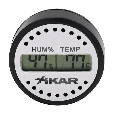 Xikar Round Digital Hygrometer