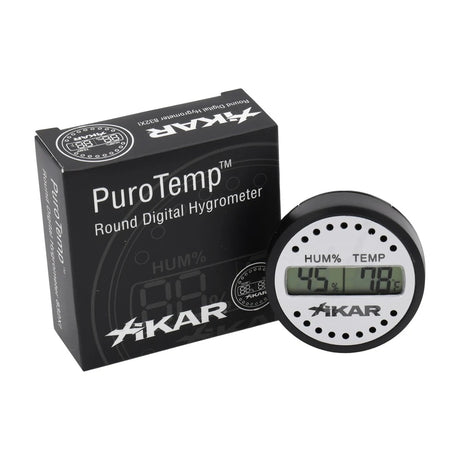 Xikar Round Digital Hygrometer
