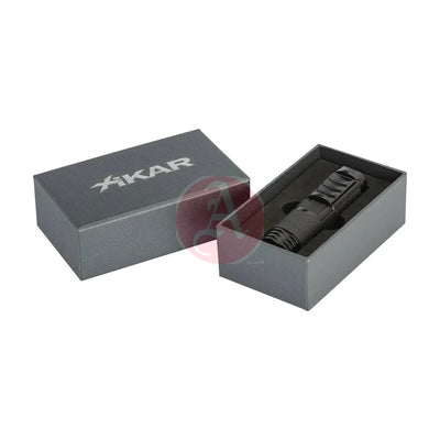 Xikar Tactical 1, Single Jet Lighter, Black/Black