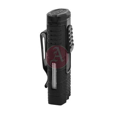 Xikar Tactical Triple Jet Lighter, Black/Black