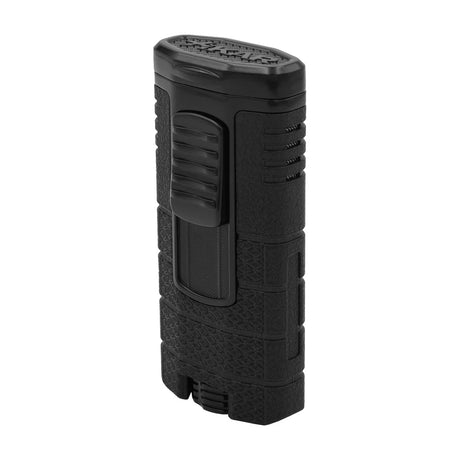 Xikar Tactical Triple Jet Lighter, Black/Black