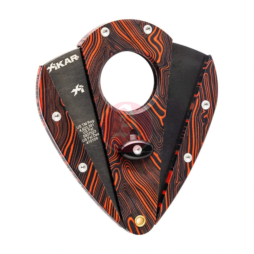 Xikar Xi-108Rd, G10 XI1 Count Cutter, Red