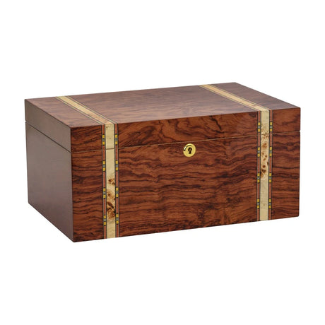 Zurich Bubinga Veneer Desktop Humidor